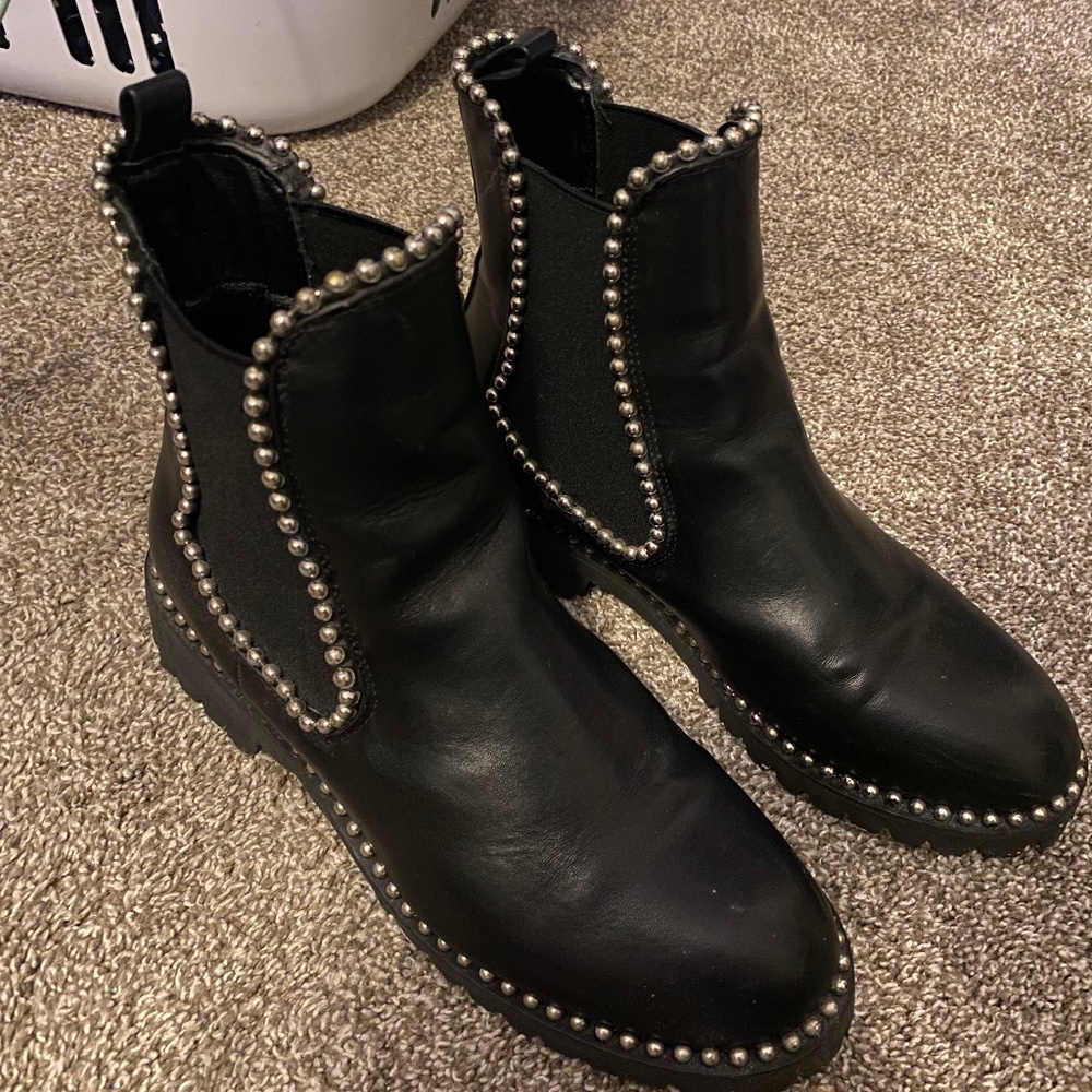 Studded boots
